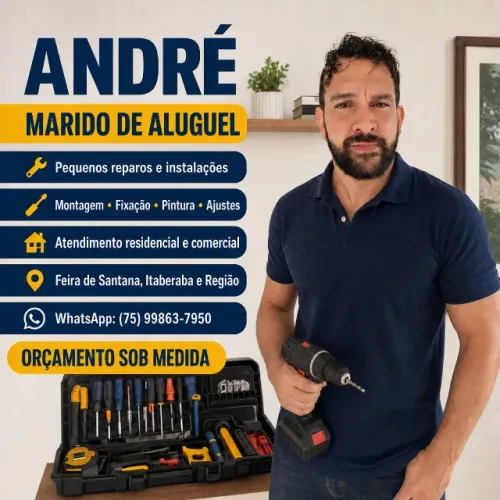 MARIDO DE ALUGUEL - PEQUENOS REPAROS E INSTALAÇÕES