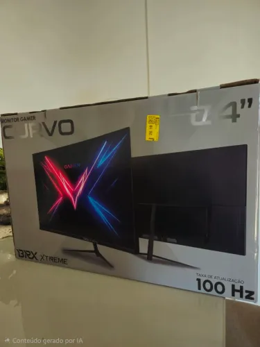 (LACRADO) Monitor Gamer 24 polegadas Curvo 100HZ