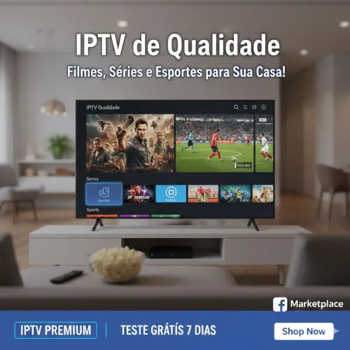 IPTV de Qualidade: Filmes, Séries e Esportes para Sua Casa! ?