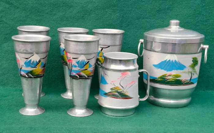 Conjunto vintage de Bar década 80