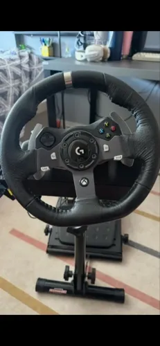 Volante logitech g920+suporte cockpit 