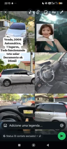 Citroen C4 Picasso Grand 2.0 16V 143cv AUT 2009