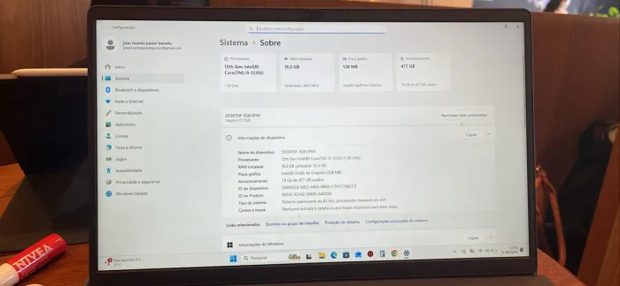 Notebook dell 