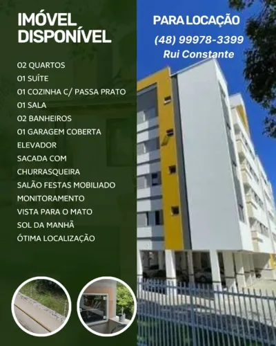 Apartamento novinho em Criciúma, 2 quartos com suíte e garagem coberta. Ótima localização.