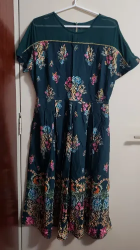 Vestido antix midi M