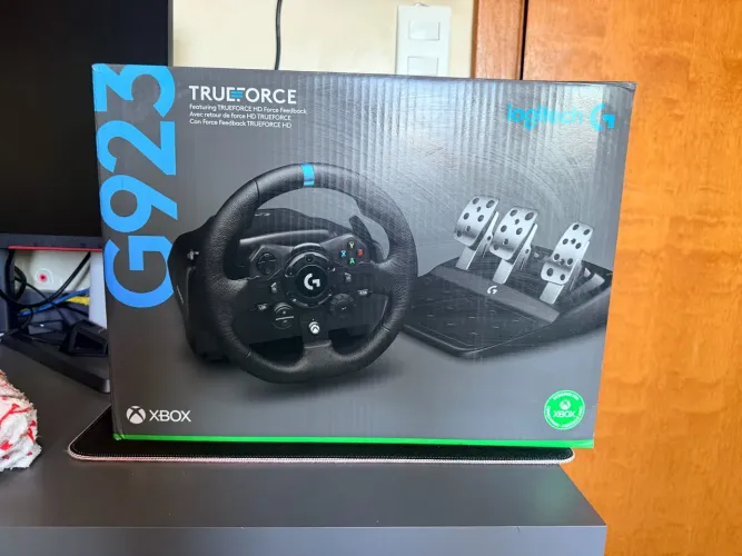 Volante G923+ Pedais e Câmbio Driving Force 