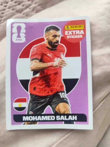 Figurinha Extra Sticker-MOHAMED SALAH-BORDÔ