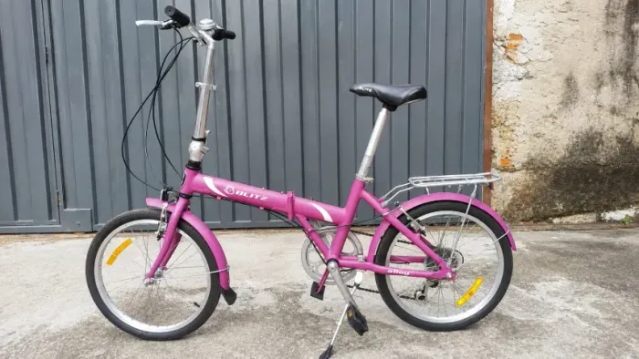 Bicicleta Blitz Alloy Dobrável Aro 20 Shimano 6v Alumínio