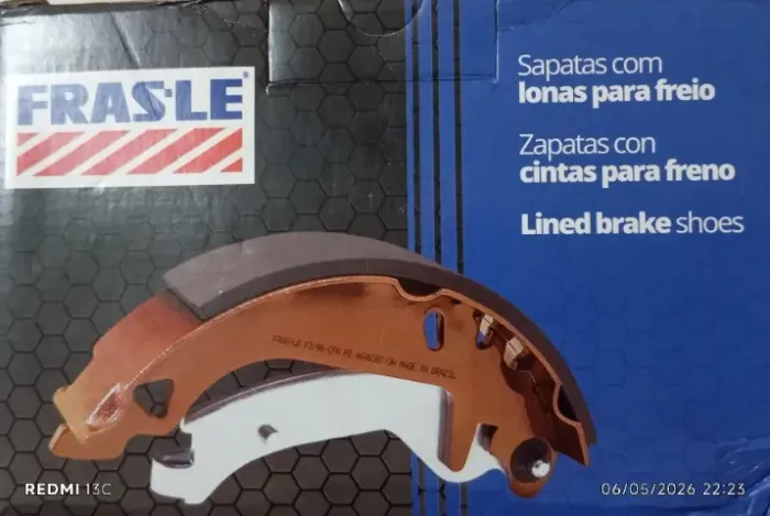Sapata Lona Freio Nissan Tiida Livina Traseira Akebono