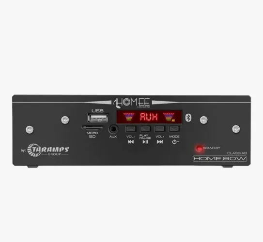 Amplificador receiver Taramps 80W Bluetooth USB 
