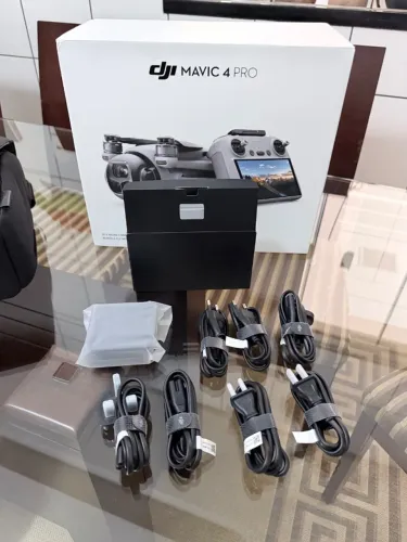 KIT CARREGADOR ORIGINAL DJI MAVIC 4 PRO