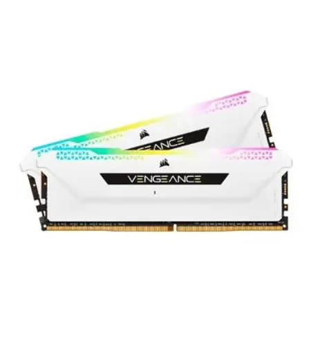 Memoria ram ddr4 32gb corsair vengeance rgb pro sl 3200hz branca