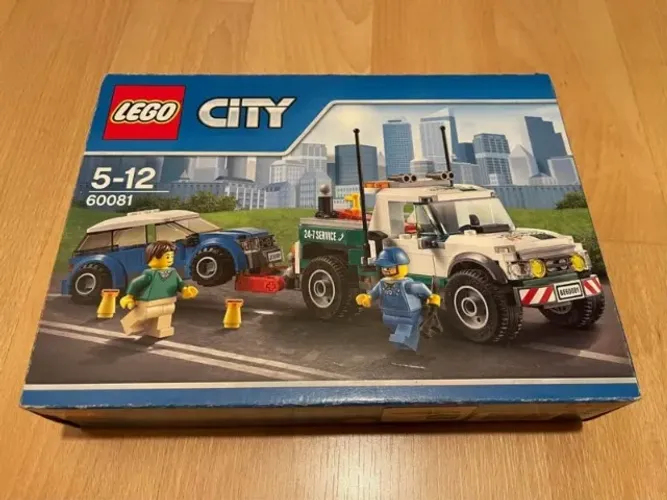 lego city 60081 novo e lacrado de fábrica