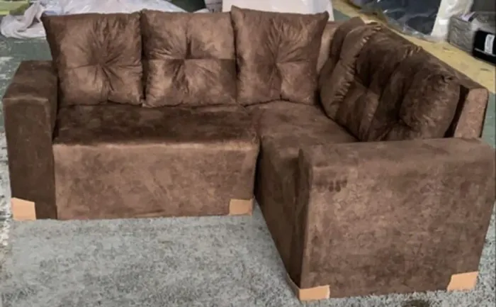 Sofá de canto novo entrega a domicílio 