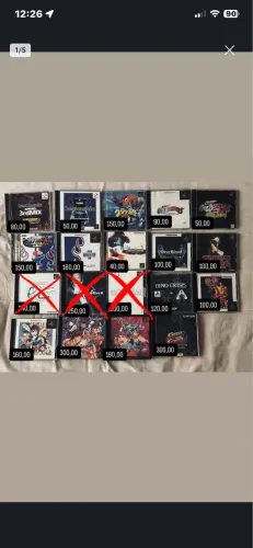 Lote Jogos PS1 Original Japonês