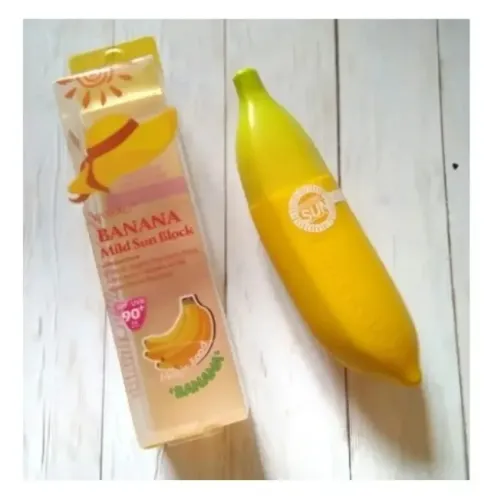 Protetor Solar Banana FPS 90 Facial e Corporal - Mild Sun Block /Novo e Lacrado