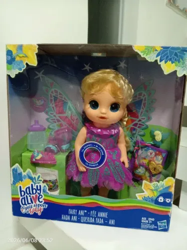 Boneca baby alive querida fada