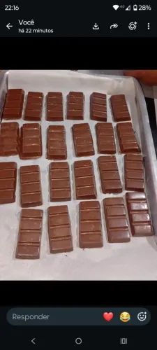 Faço chocolates diversos