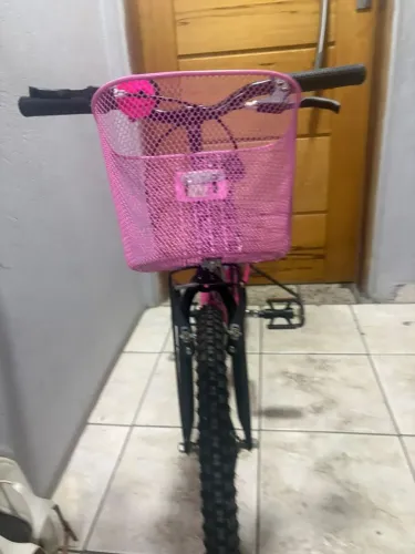 Bicicleta aro 15 Pink com preto