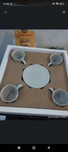 Conjunto Xícara e pires