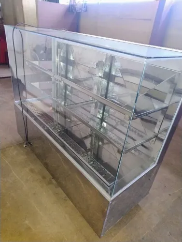 Vitrine confeitaria quente