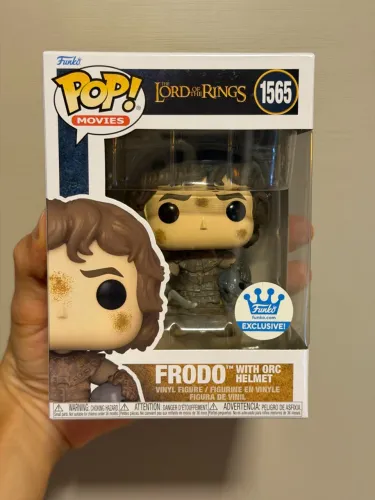 Funko Pop Frodo with orc helmet #1565 Senhor dos Anéis