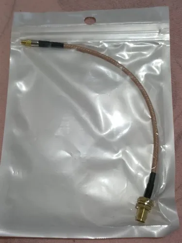Pigtail MMCX to SMA 15 Cm
