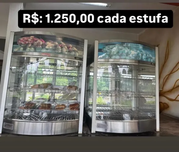  ESTUFAS PARA PADARIA / LANCHONETE 