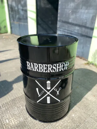 Tambor decorativo personalizado com logomarca