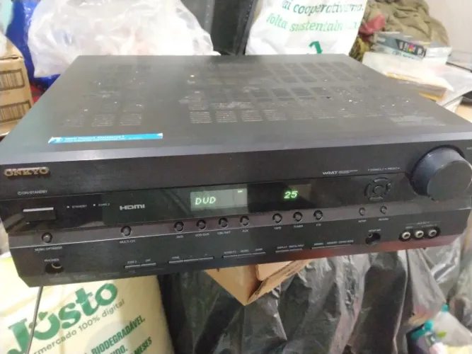 Receiver onkyo amplificador 5.1 HDMI TOP