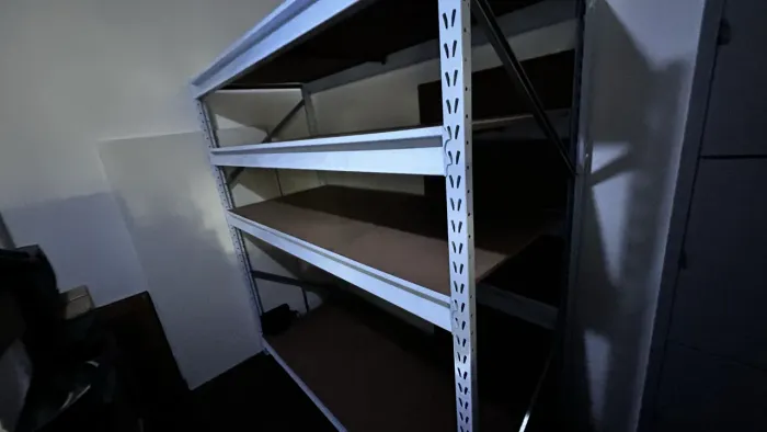 Mini porta pallet 4 prateleiras