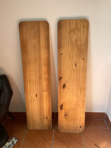 Tábuas para prateleira envernizada pinus