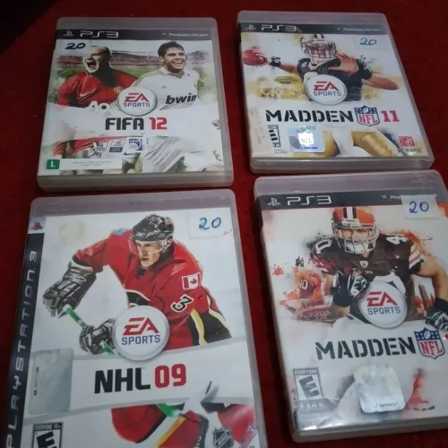 LOTE DE JOGOS PS3 ORIGINAIS
