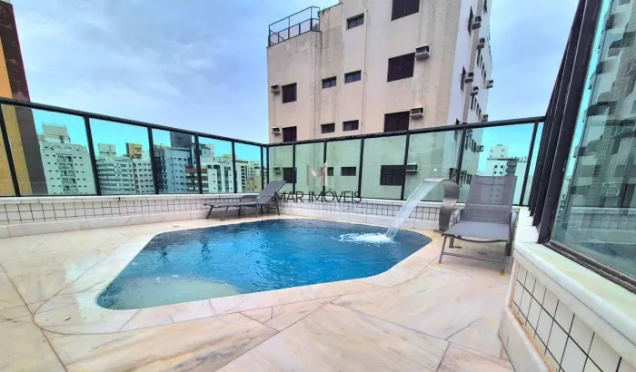 Cobertura com 3 dormitórios à venda, 250 m² por R$ 1.100.000,00 - Pitangueiras - Guarujá/S