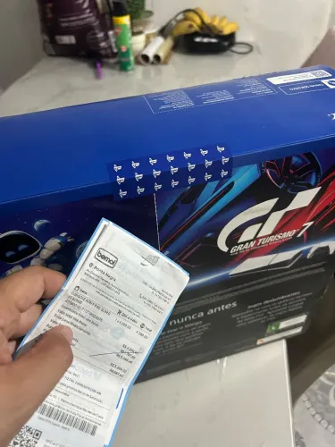 PS5 slim lacrado com nota fiscal