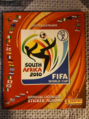 Álbum Copa do Mundo FIFA África do Sul 2010 Completo Panini + Todas as Figurinhas