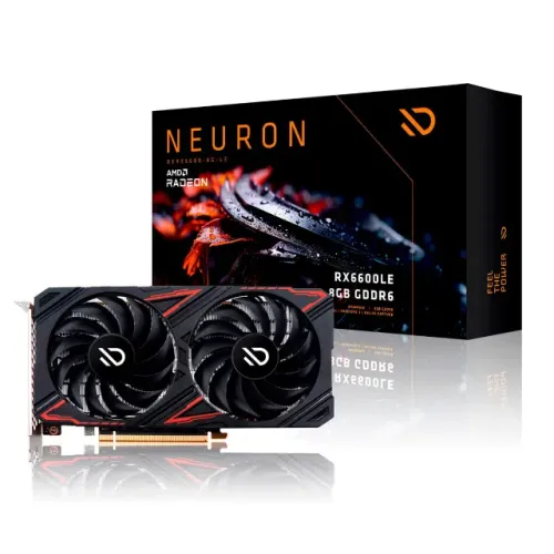 Placa de Vídeo Duex AMD Radeon RX6600 LE 8GB GDDR6, 128-bit, 1 HDMI, 3 DisplayPort