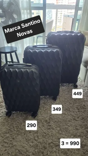 MALAS SANTINO ORIGINAIS RÍGIDAS ABS