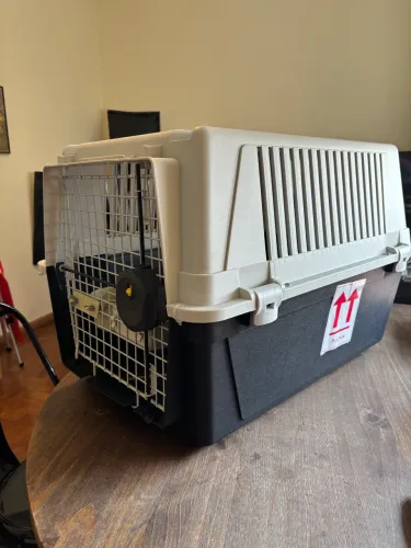 CAIXA DE TRANSPORTE GATO/CACHORRO (luxo)