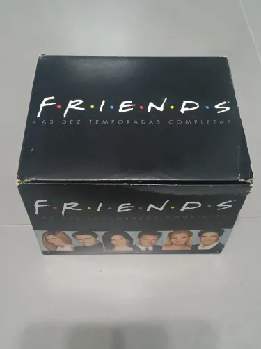 Box DVD Seriado Friends 10 temporadas completas 