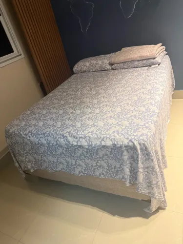 Cama box casal ortobom- bom estado