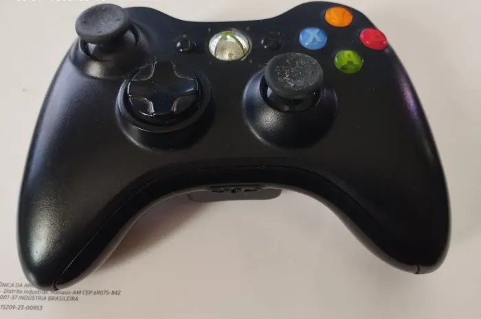 Controle Xbox 360 Original Sem Fio - Preto (Usado)