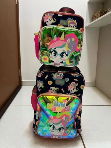 Mochila e lancheira puket 
