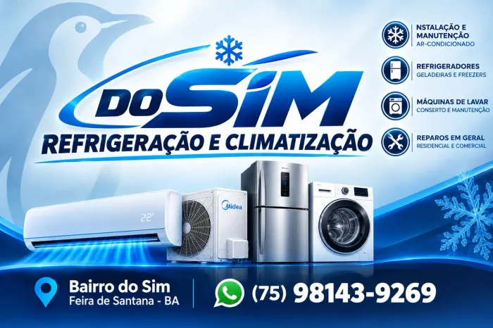 Geladeira,freezer e ar condicionado