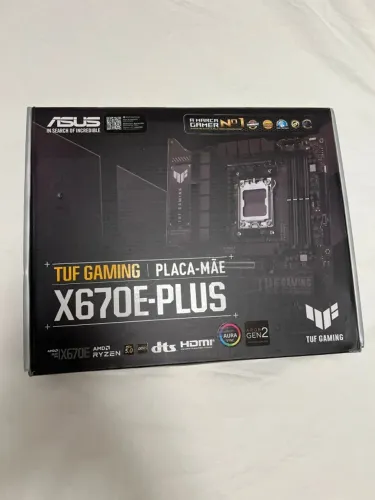 Placa mãe X670E-Plus Tuf Gaming DDR5 AMD