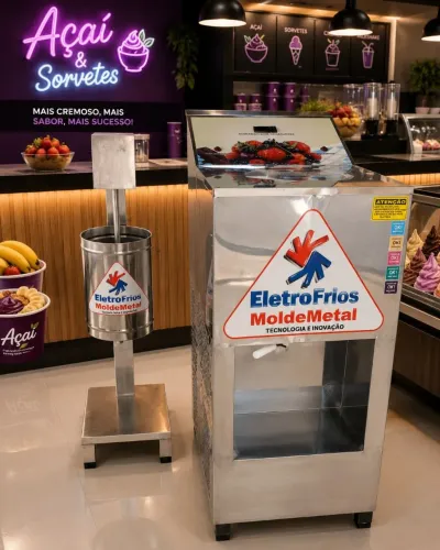 MÁQUINA DE SORVETE E AÇAI!