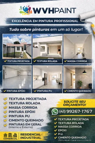 Pintura em epóxi e poliuretano 