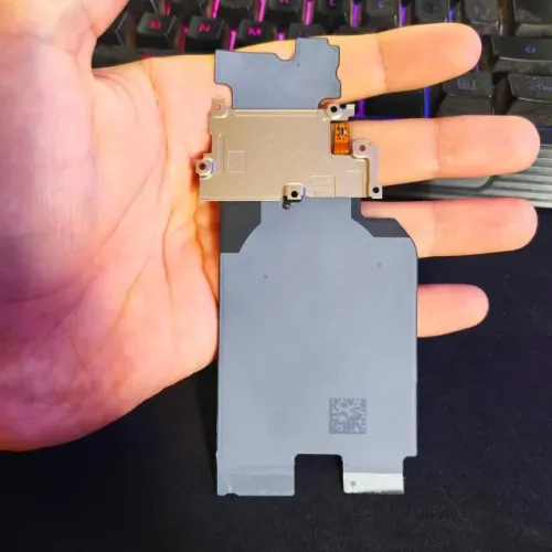 Flex Módulo Indução e Antena NFC Original Samsung Galaxy S23 FE Retirado Semi Novo