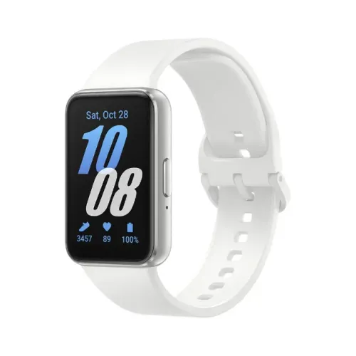 Smartwatch Samsung Galaxy Fit 3, Display 1.6", Tela AmoLED, Prata, Novo, Lacrado