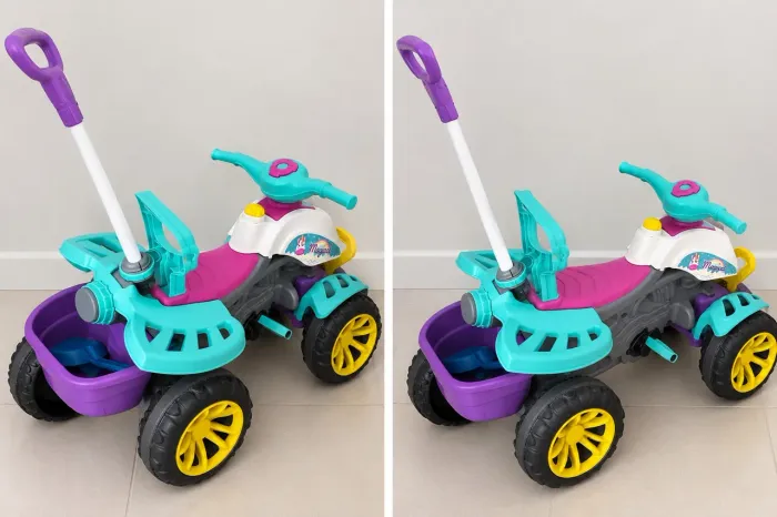 Carrinho quadriciclo infantil